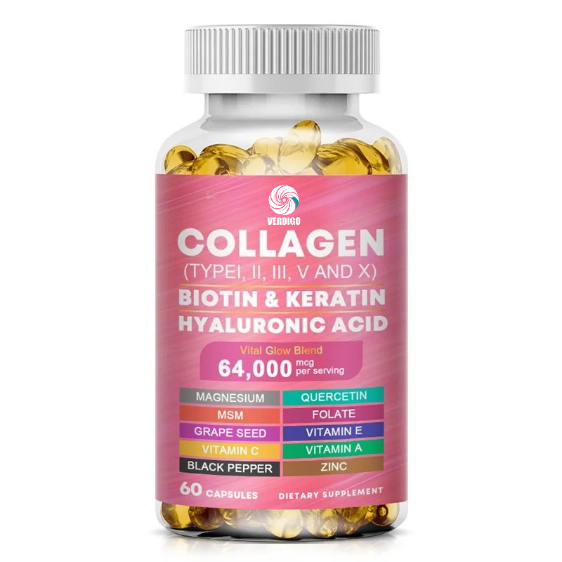 Hair Care Vitamin E - Multi-Collagen Biotin Keratin Skin Care-Women's Collagen