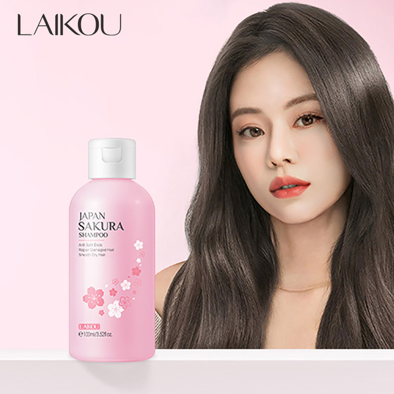 Hair Care Vitamin E - LAIKOU Nhật Bản Sakura Dầu Gội