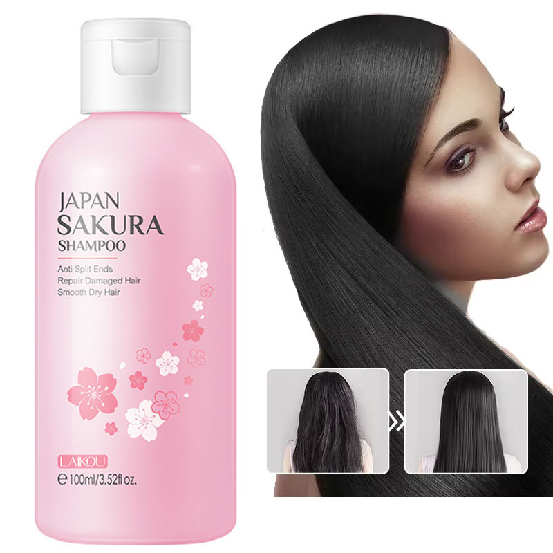 LAIKOU Japan Sakura  Shampoo R - đánh giá và giá Hair Care Vitamin E