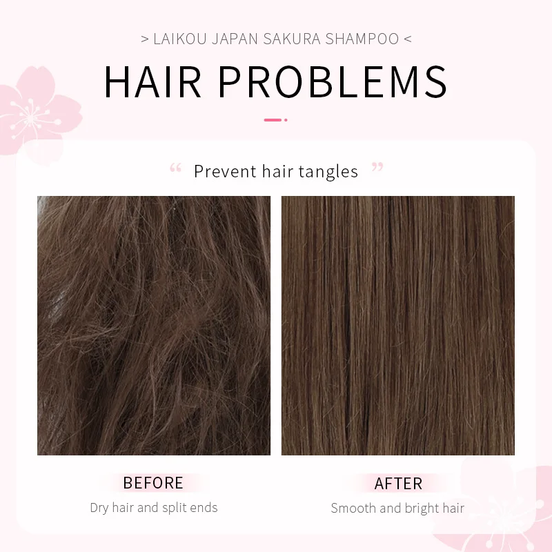 LAIKOU Japan Sakura  Shampoo R - đánh giá và giá Hair Care Vitamin E