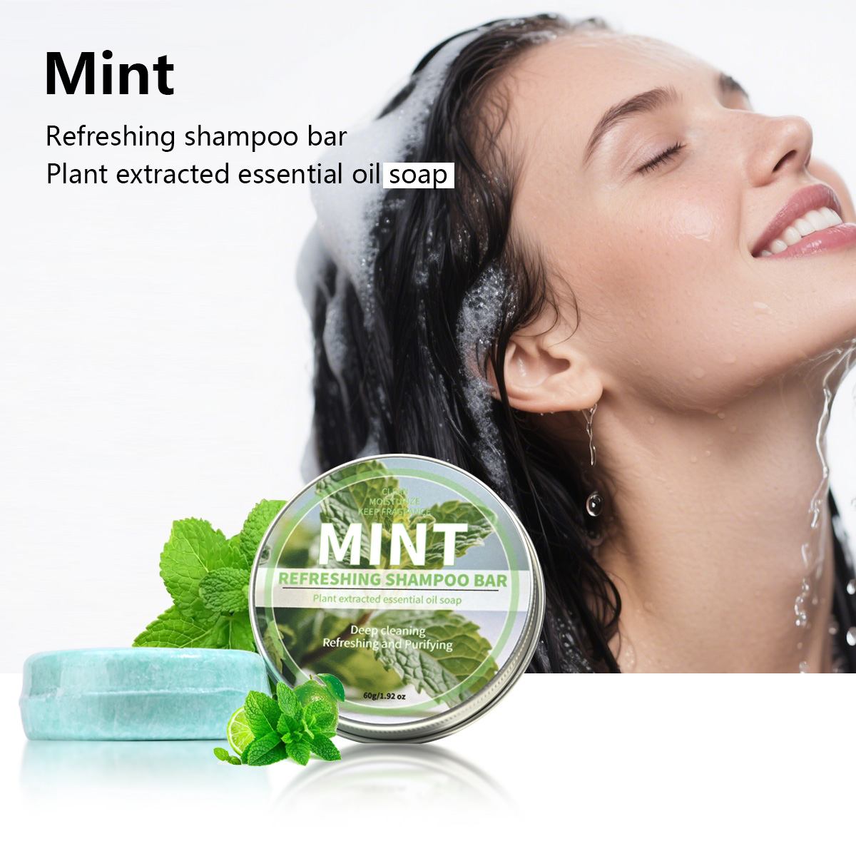 Mint Cool Shampoo Soap Bar, Pl - đánh giá và giá Hair Care Pantene