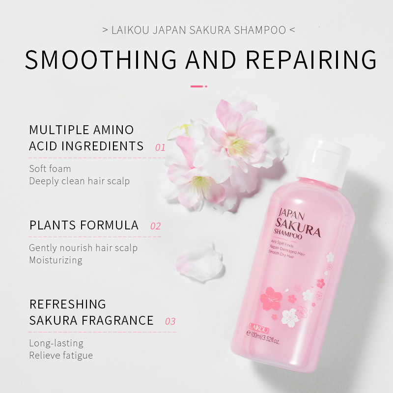 LAIKOU Nhật Bản Sakura Dầu Gội - đánh giá và giá Hair Care Vitamin E