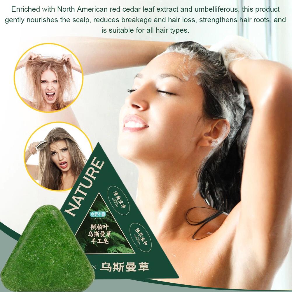 Usma Grass Shampoo Bar Natural - đánh giá và giá Hair Care Pantene