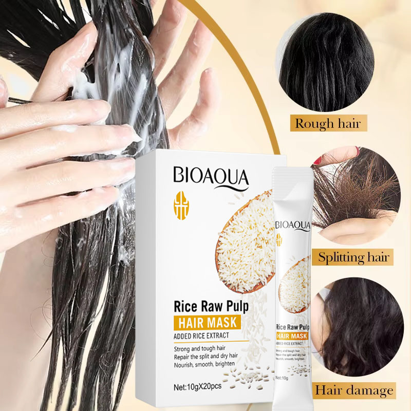 Rice Magical Keratin Hair Mask - đánh giá và giá Hair Care Normal