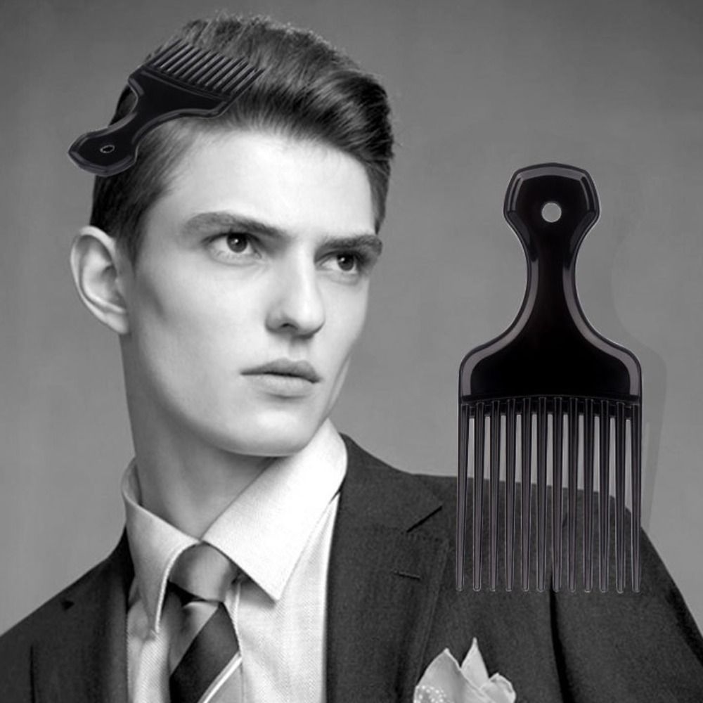Curly Afro Plastic Fork Hairbr - đánh giá và giá Afro Pick Comb