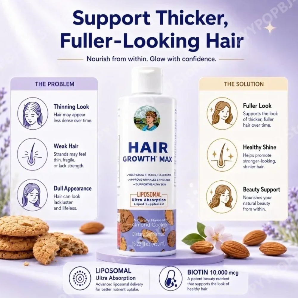 Liposomal Hair Growth Liquid,  - đánh giá và giá Hair Care Vitamin E